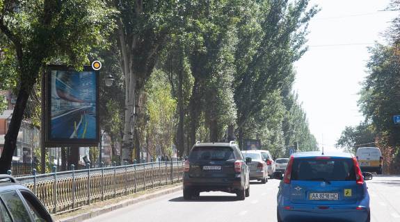 Ситискролл A в Киеве, Скролер 1.2х1.8  Лесі Українки бульв.  роздільник фото 1