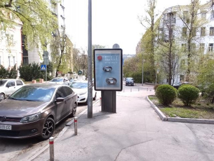 Ситилайт B в Киеве, Сітілайт 1.2х1.8  Тарасівська вул. 14 фото 1