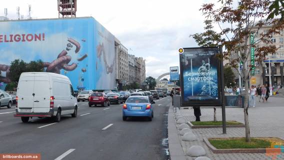 Сітіскролл A у Києві, Скролер 1.2х1.8  Хрещатик ст., напроти будь. 20/22 Фото 1