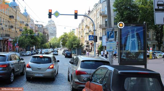 Сітіскролл A у Києві, Скролер 1.2х1.8  Богдана Хмельницького вул. 40 Фото 1