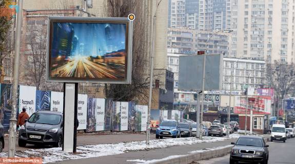 Бэклайт B в Киеве, Беклайт 2.3х3.14  Голосіївський просп., роздільник фото 1