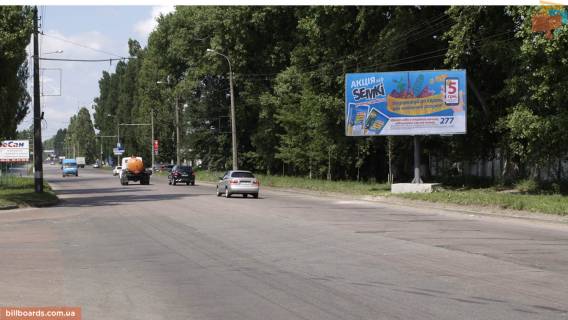 Билборд A в Чернигове, Щит 3x6  Івана Мазепи вул./Ушинського вул. фото 1
