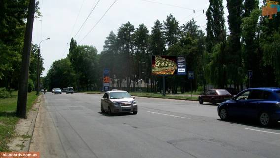 Білборд, Бігборд (Борд)  A у Черкасах, 3x6  Дахнівська вул, в центр Фото 1