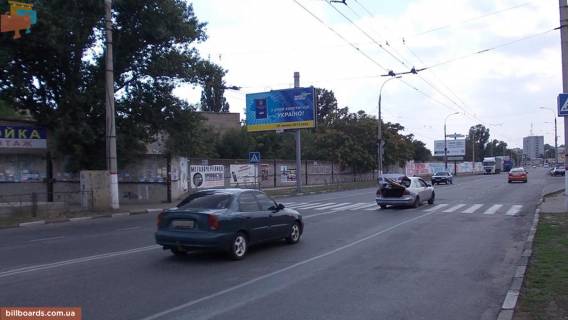 Билборд B в Херсоне, Щит 3x6  Острівське шосе / Суднозавод фото 1