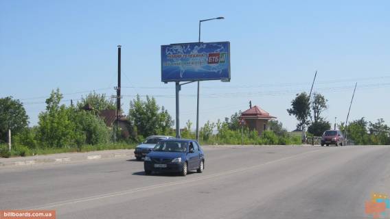 Билборд B в Ивано-Франковске, Щит 3x6  Надрічна вул, за ж / д переїздом, до переїзду фото 1