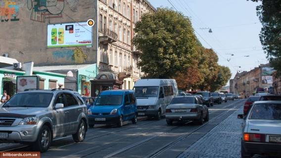 Билборд B в Львове Лычаковская ул. 55, из центра  фото 1