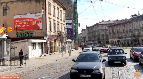 Білборд, Бігборд (Борд)  B у Львові Шевченко вул., 8 Фото 1