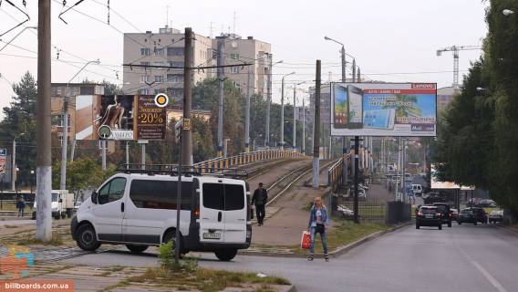 Билборд B в Львове, Щит 3x6  Княгині Ольги, вул. 106 фото 1