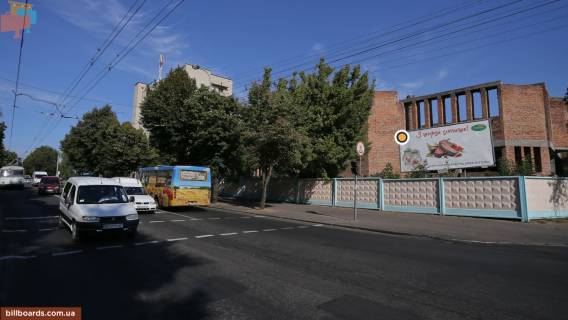 Билборд A в Ровно Дубенская ул / Чернышова ул, в центр фото 1