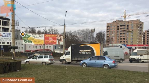 Билборд A в Тернополе, Щит 3x6  Протасевича/Підволочитське шосе, лівий фото 1