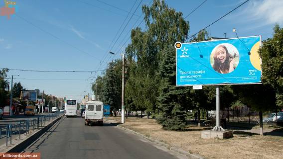 Билборд A в Житомире, Щит 3x6  Київська вул, 77 із центру фото 1