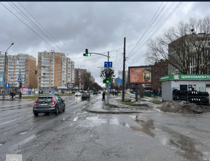 Скроллер A в Львове, Скролер 2.3х3.14  Гетьмана Мазепи вул., АЗС «WOG» (500 м. до ТЦ “Сільпо”) - 619678 фото 1