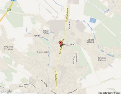 Билборд A в Василькове, 3х6  Київський Шлях,133 (9 школа,поворот на, в.Бурки) схема