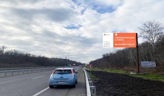 Білборд, Бігборд (Борд)  A у Полтаві, 3х6  вул. Харківське шосе (343+130 км) 3х6 м Фото 1