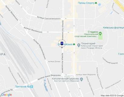 Ситискролл A в Киеве, 1,2х1,8  Антоновича вул., 52 / "МегаМаркет" схема