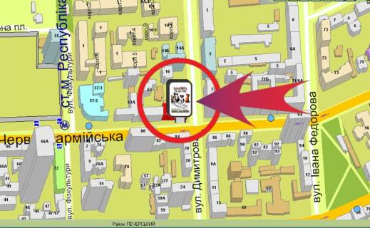 Ситискролл A в Киеве, 1,2х1,8  Велика Васильківська вул., 65/18 схема