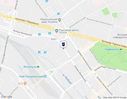 Сітіскролл A у Києві, 1,2х1,8  Жилянська влу., 107 ("Портер") схема