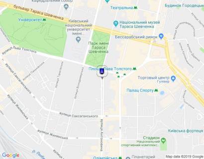 Ситилайт A в Киеве, 1,2х1,8  Антоновича вул., 3 / розподільник схема