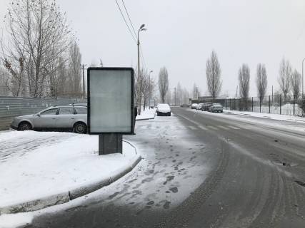 Ситилайт B в Чайки, 1,2х1,8м  Ул. Печерская , возле ЖК "Брест-Литовский" фото 1