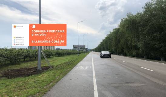 Билборд B в Новосёлках, 6х3  Дорога Чабаны-Новоселки фото 1