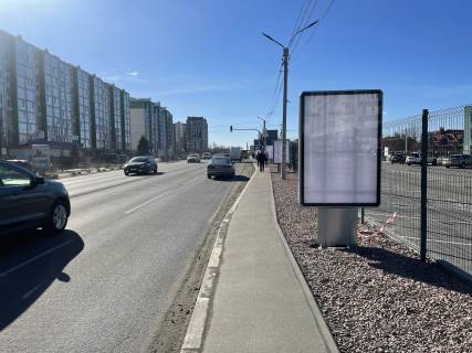 Ситилайт A в Крюковщине, 1,2х1,8м  вул. Балукова , навпроти ЖК Євромісто , біля Парковки, біля AMI клініка фото 1