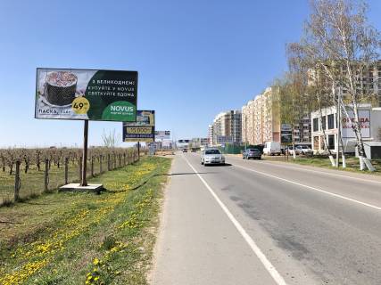 Билборд B в Новосёлках, 6х3  ул. Садовая , перед ФОРА фото 1
