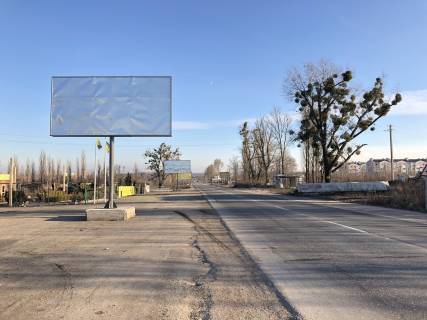 Билборд B в Белогородке, 6х3  Вьезд в Белогородку фото 1