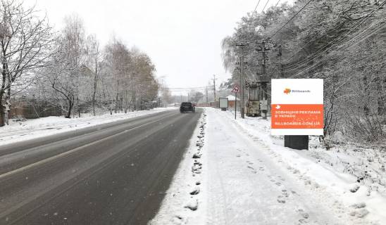 Ситилайт A в Петропавловской Борщаговке, 1,2х1,8м  Ул. Пушкина , возле поворота на ул. Борщаговская фото 1