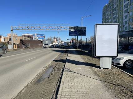 Сiтiлайт A у Крюковщині, 1,2х1,8м  вул. Василя Стуса , ЖК АГАМ , перед ТРЦ ПАРКС МОЛ Фото 1