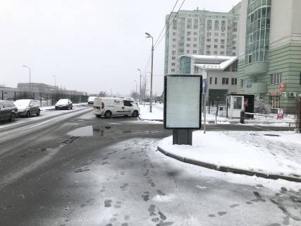 Ситилайт A в Чайки, 1,2х1,8м  Ул. Печерская , возле ЖК "Брест-Литовский" фото 1