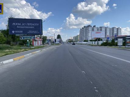 Билборд B в Крюковщине, 6х3  Ул. Балукова, напротив ТРЦ NEBO, возле маназина ТРАШ, на светлофоре фото 1