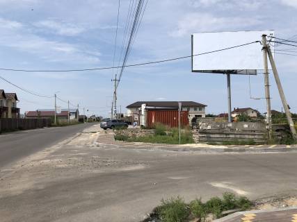 Билборд A в Софиевской Борщаговке, 6х3  Ул. Академика Шалимова на перекрестке с ул,Сичова фото 1