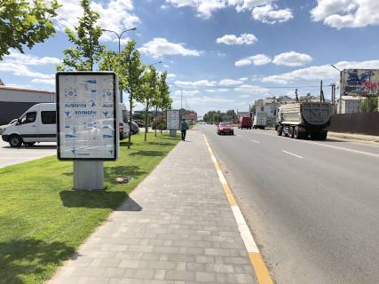 Сiтiлайт B у Крюковщині, 1,2х1,8м  Вул. Балукова ,початок ЖК "Євромісто" Фото 1