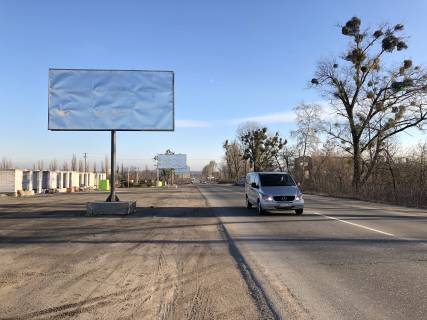 Билборд B в Белогородке, 6х3  Вьезд в Белогородку фото 1