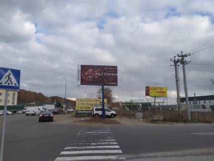 Билборд A в Вишневое, 3х6  Ул. Вячеслава Чорновола , перед АЗС "ОККО", біля мийки фото 1