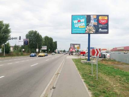 Білборд, Бігборд (Борд)  A у Софіївській Борщагівці, 3x6  вул.Київська, біля Камелії, направлення на Боярку Фото 1