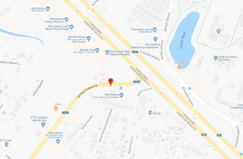 Билборд B в Софиевской Борщаговке, 3x6  вул.Київська, напроти МакДональдса, направлення на Боярку схема