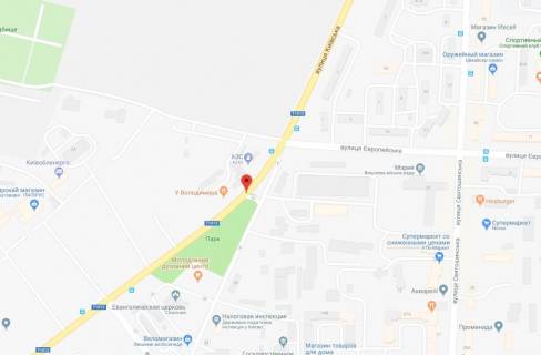 Билборд A в Вишневое, 3x6  вул.Київська, біля заправки КЛО, направлення на Боярку схема