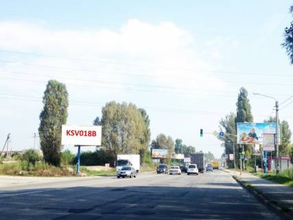 Билборд B в Софиевской Борщаговке, 3x6  вул.Київська, біля ресторану Райський яр, направлення на Київ фото 1