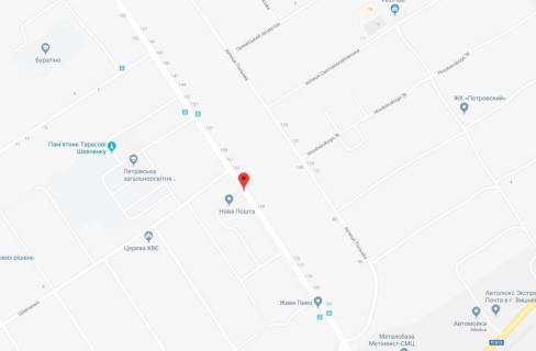 Билборд A в Святопетровском, 3x6  ул.Центральная, д.140 схема