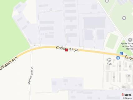 Білборд, Бігборд (Борд)  A у Софіївській Борщагівці, 6х3  вул.Соборна, направлення на Київ схема