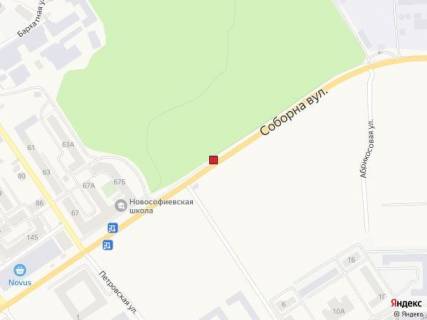 Білборд, Бігборд (Борд)  A у Софіївській Борщагівці, 6х3  вул.Соборна, направлення на Білогородку схема