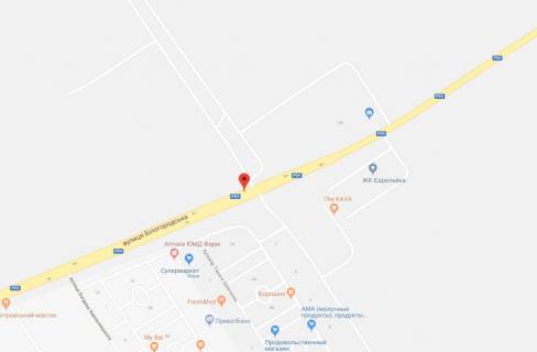 Білборд, Бігборд (Борд)  A у Святопетрівському, 3x6  вул.Білогородська, навроти ЖК Петрівський Квартал, направлення на Білогородку схема