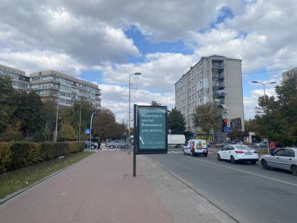 Ситилайт B в Вишневое, 1,2x1,8  вул.Святошинська, 29 на перехресті з вул.Європейською фото 1