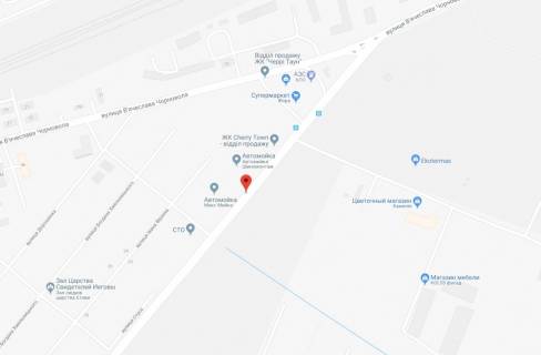 Билборд A в Вишневое, 3x6  вул.В.Стуса, біля АТБ схема