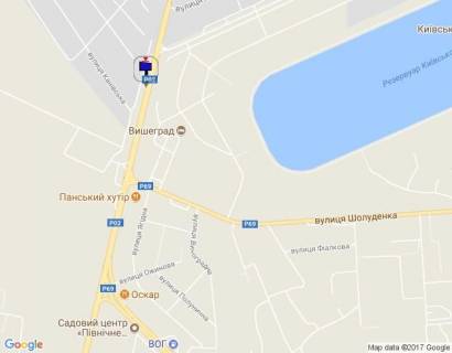Білборд, Бігборд (Борд)  A у Вишгороді Траса "Київ-Іванків-Овруч", Р-02 км 20+ 500 ліво, с. Нові Петрівці,  поворот на на комплекс "Межигір'я" схема