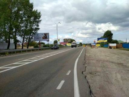 Билборд B в Вышгороде Траса "Київ-Іванків-Овруч", Р-02 км 20+920 ліво, с. Нові Петрівці фото 1