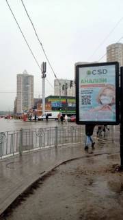 Билборд A в Бровары вул.Гагаріна та Київська фото 1