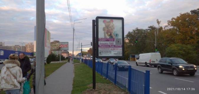 Билборд B в Бровары вул. Київська 253 фото 1