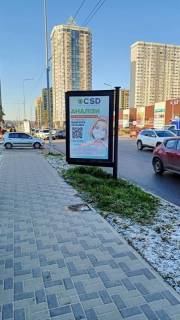 Ситилайт B в Бровары, 1,2*1,8  вул. Чорновола, 1 (Єва) фото 1